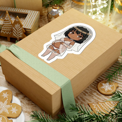 マタニティーブライダルシリーズ (Maria Rose) Belly Doll — Cute Chibi Maternity Wedding Decal