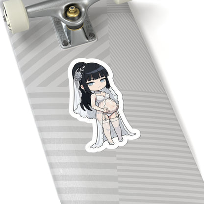 マタニティーブライダルシリーズ (Lin Jing-Yue / リン・ジンユエ) Belly Doll — Cute Chibi Maternity Wedding Decal